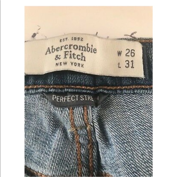 Abercrombie & Fitch Juniors Denim Bootcut Jeans 2S - Picture 8 of 8